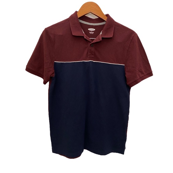Old Navy Other - Old navy - polo - small - burgundy/navy blue